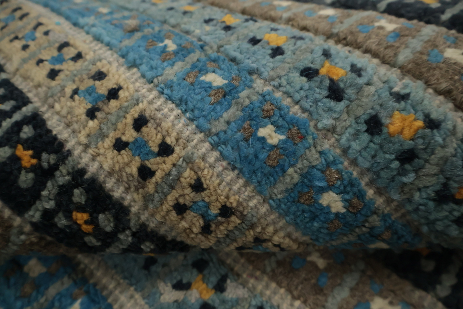 Striped Moroccan Oriental Area Rug 8x11