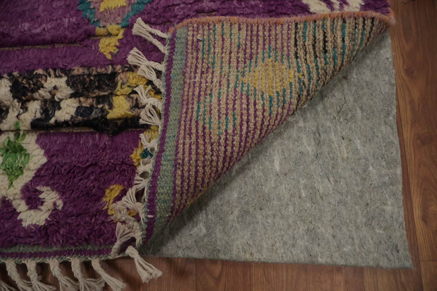 Purple Moroccan Oriental Area Rug 6x10