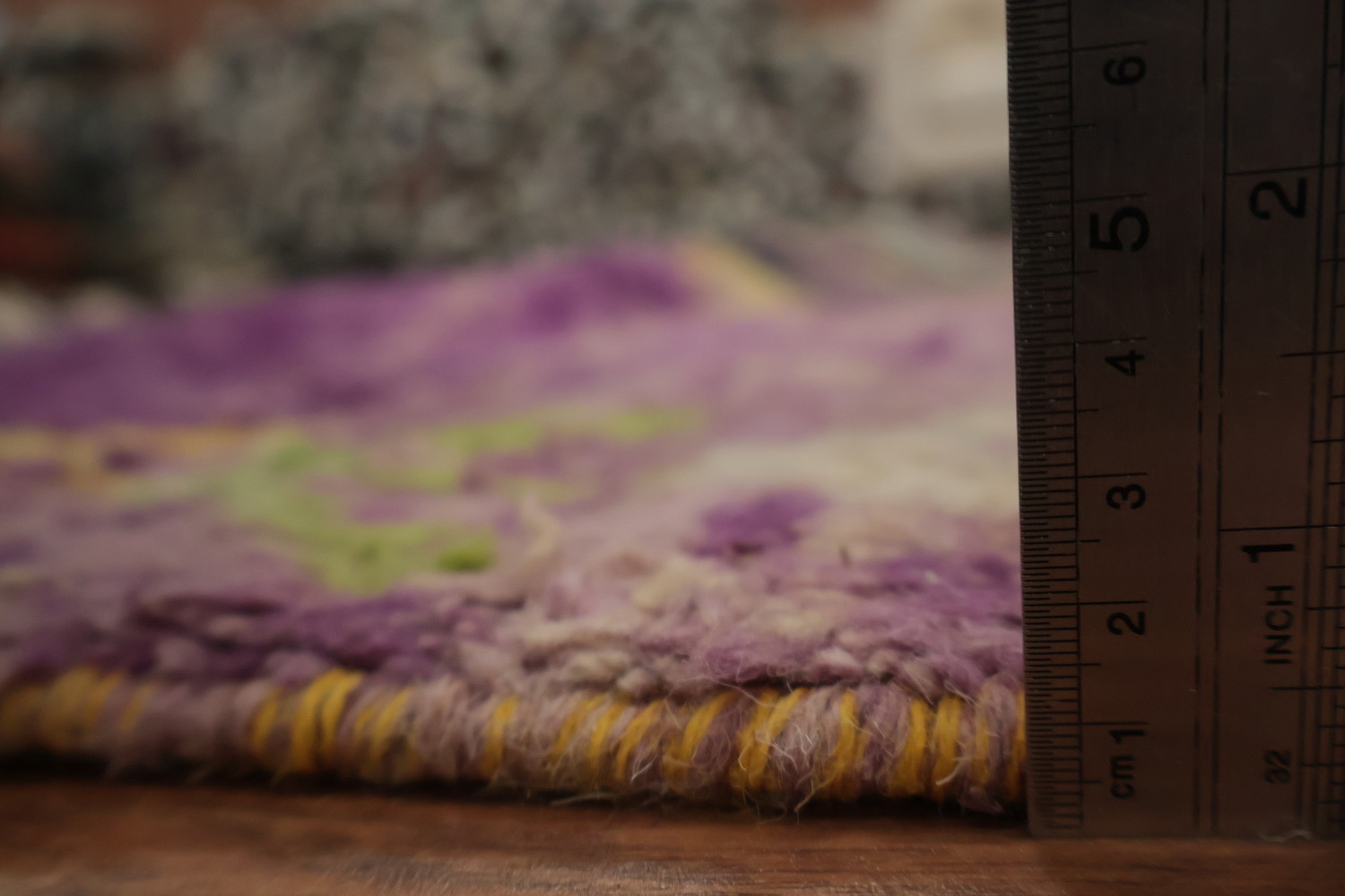 Purple Moroccan Oriental Area Rug 6x10