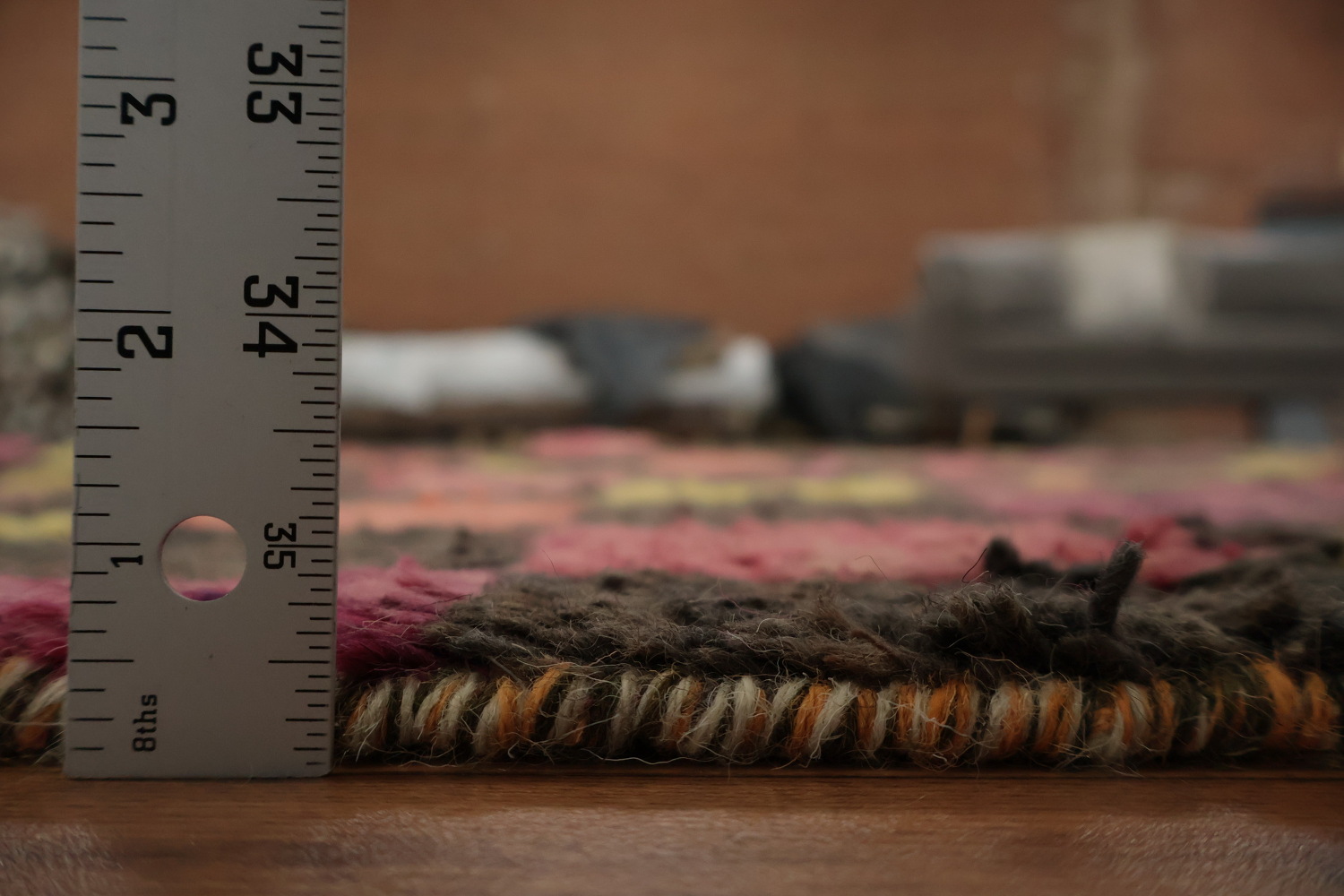 Checkered Moroccan Area Rug 6x10 for a Chic and Modern Look