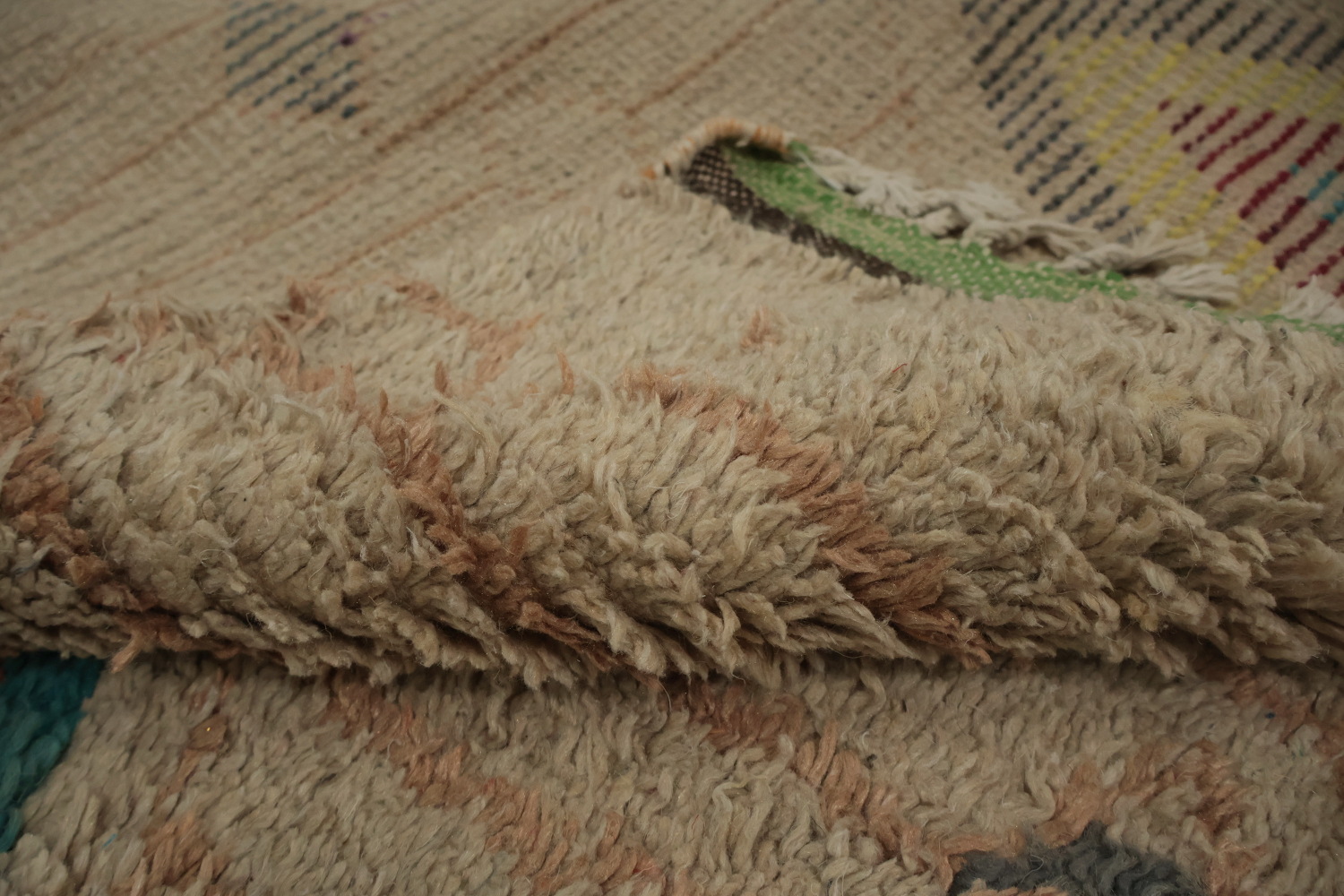 Intricate Diamonds Moroccan Large Rug 12x19 for Contemporary Homes