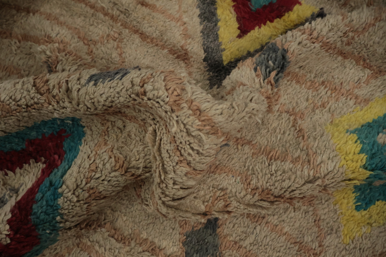Intricate Diamonds Moroccan Large Rug 12x19 for Contemporary Homes