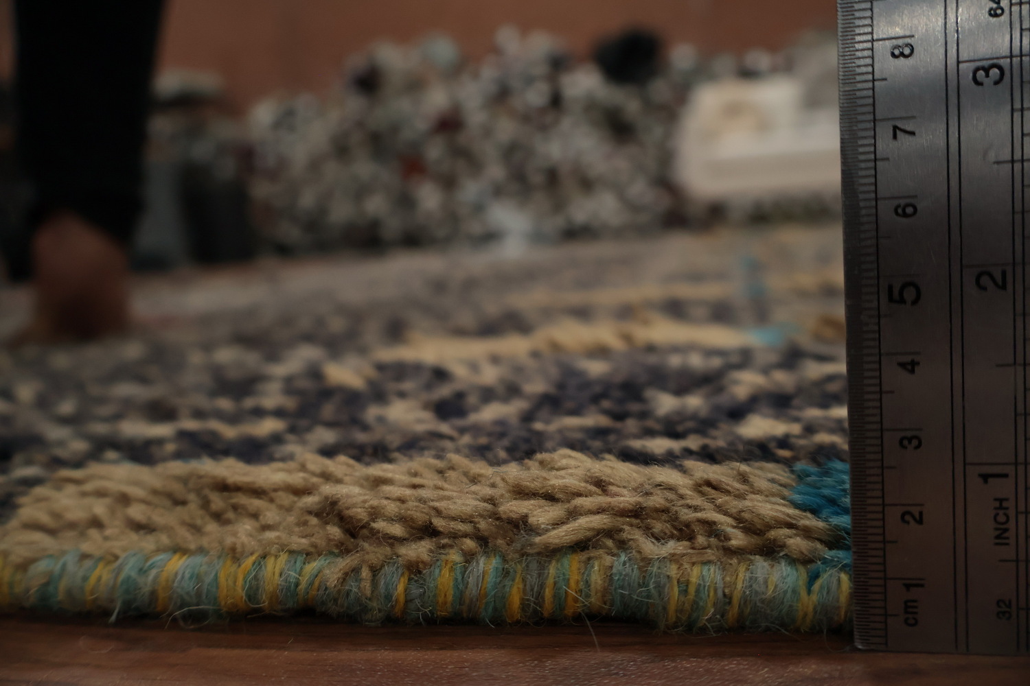 Artisan-Crafted Moroccan Large Area Rug 10x14 A Touch of Elegance