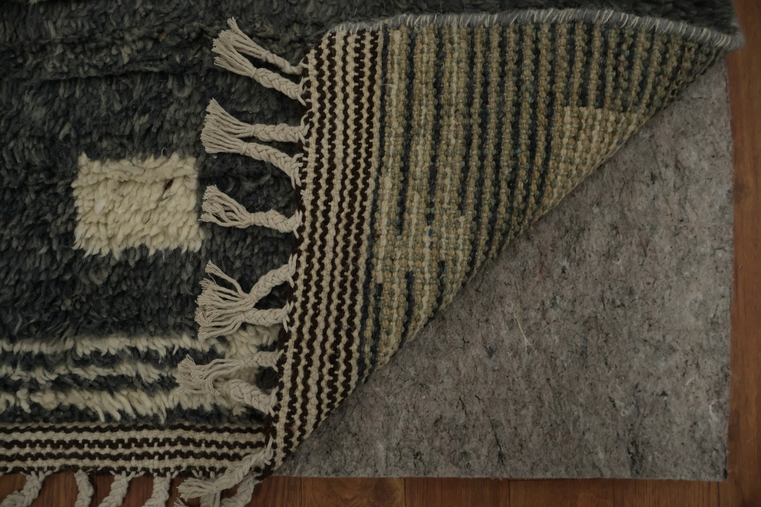 Intricate Pattern Moroccan Large Area Rug 9x13 Tribal Inspiration