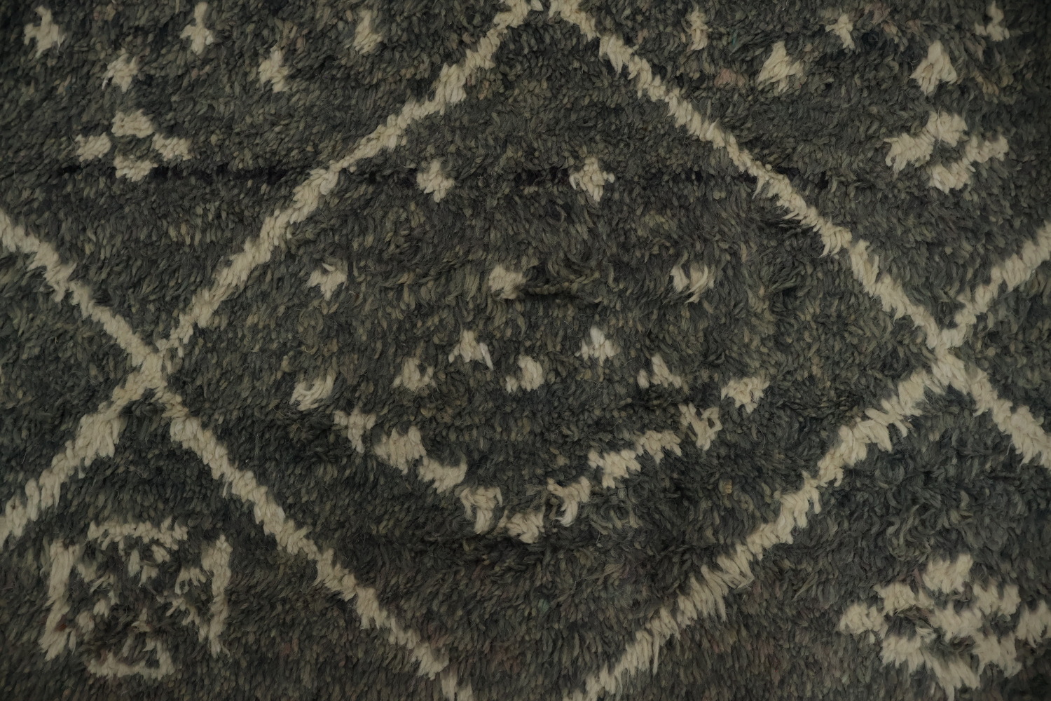 Intricate Pattern Moroccan Large Area Rug 9x13 Tribal Inspiration