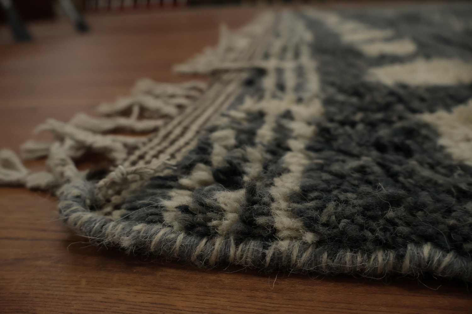 Intricate Pattern Moroccan Large Area Rug 9x13 Tribal Inspiration