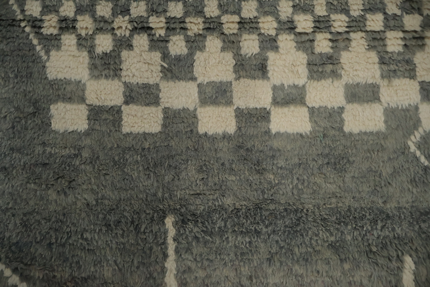 Geometric Moroccan Large Area Rug 9x13 in Elegant Shades of Grey