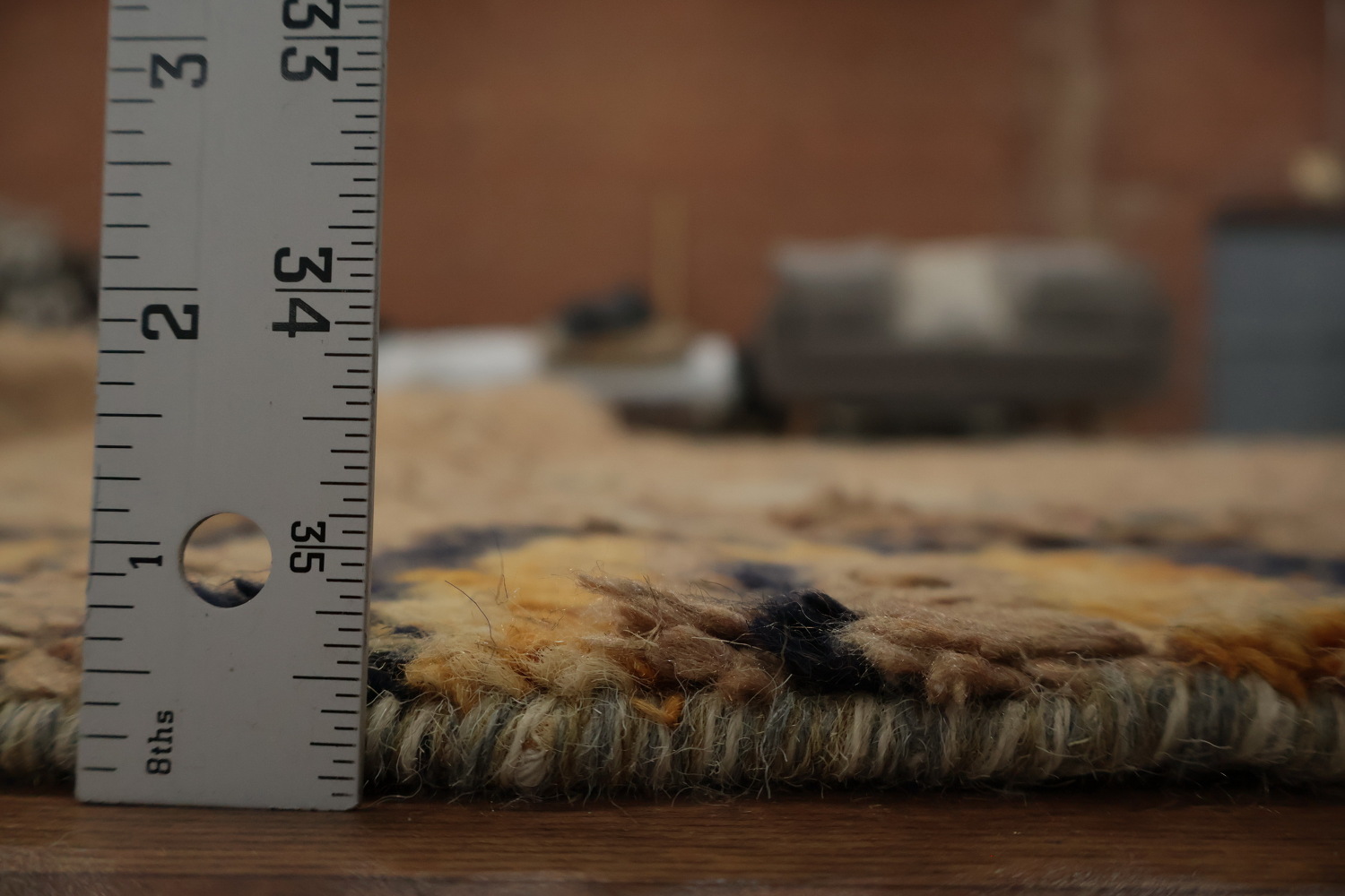 Playful Warm Palette Plush Moroccan Large Area Rug 9x13
