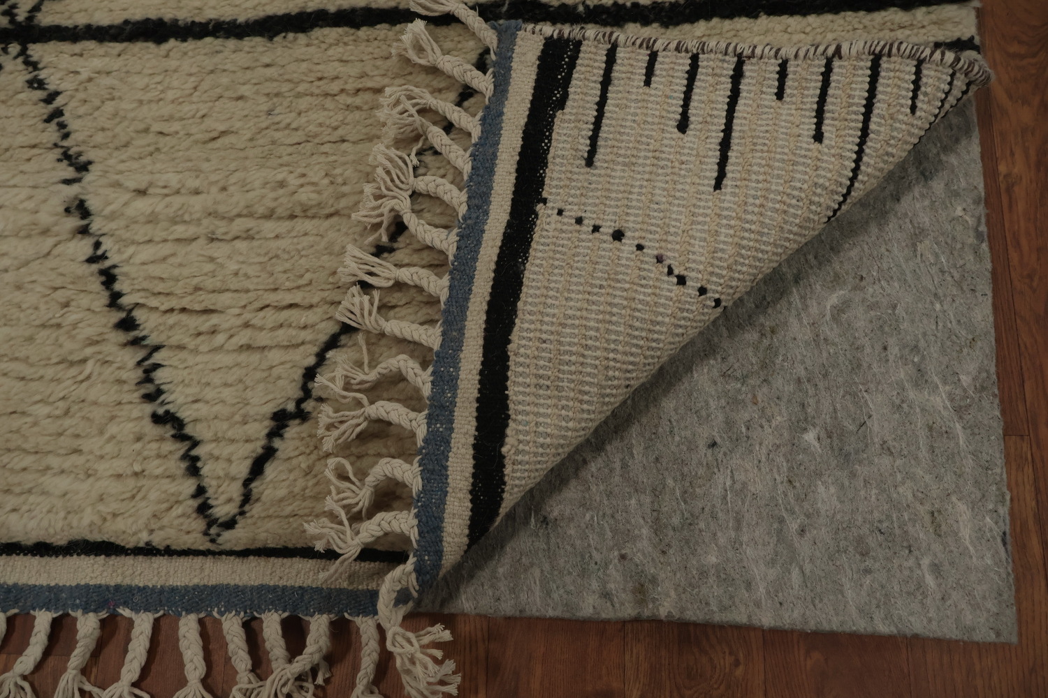 Handcrafted Berber Moroccan Living Room Area Rug 8x10