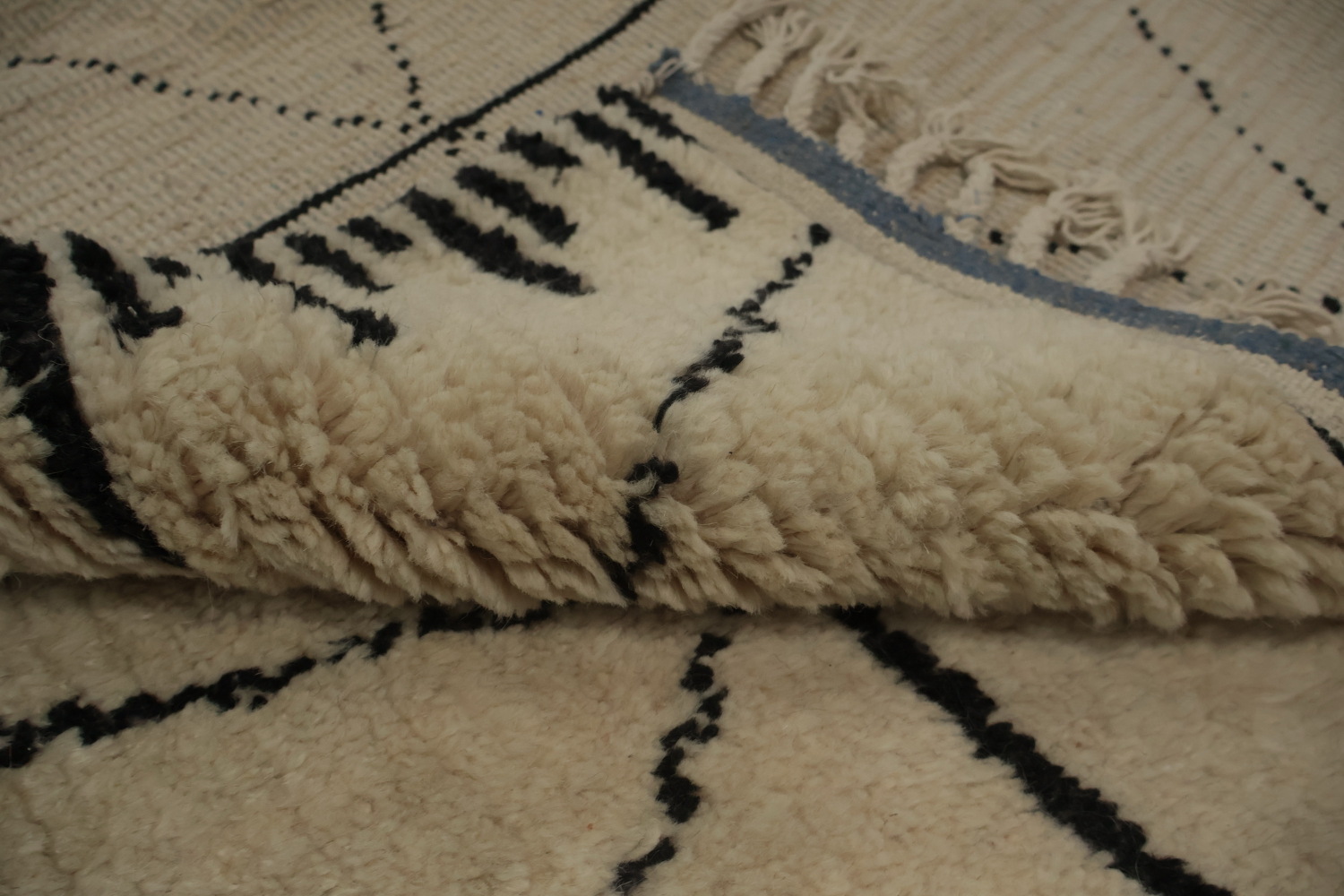 Handcrafted Berber Moroccan Living Room Area Rug 8x10