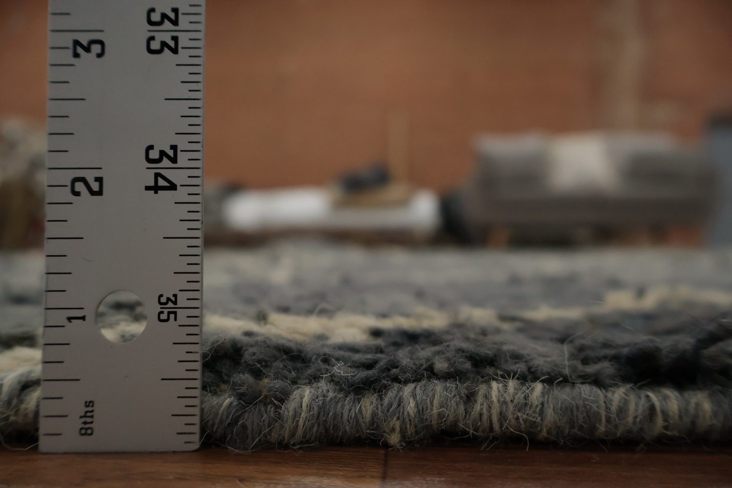 Handmade Plush Moroccan Oriental Area Rug 8x11