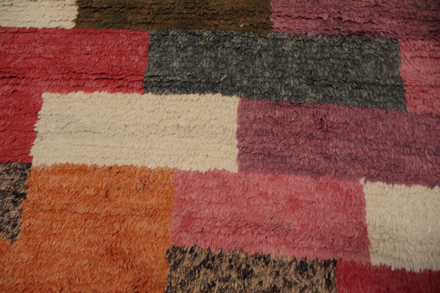 All-Over Plush Moroccan Living Room Area Rug 8x11