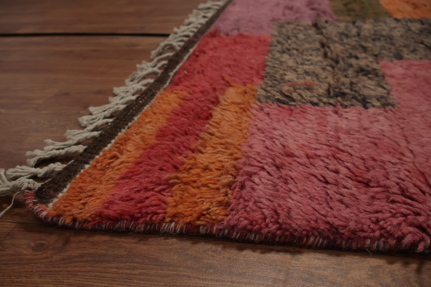 All-Over Plush Moroccan Living Room Area Rug 8x11