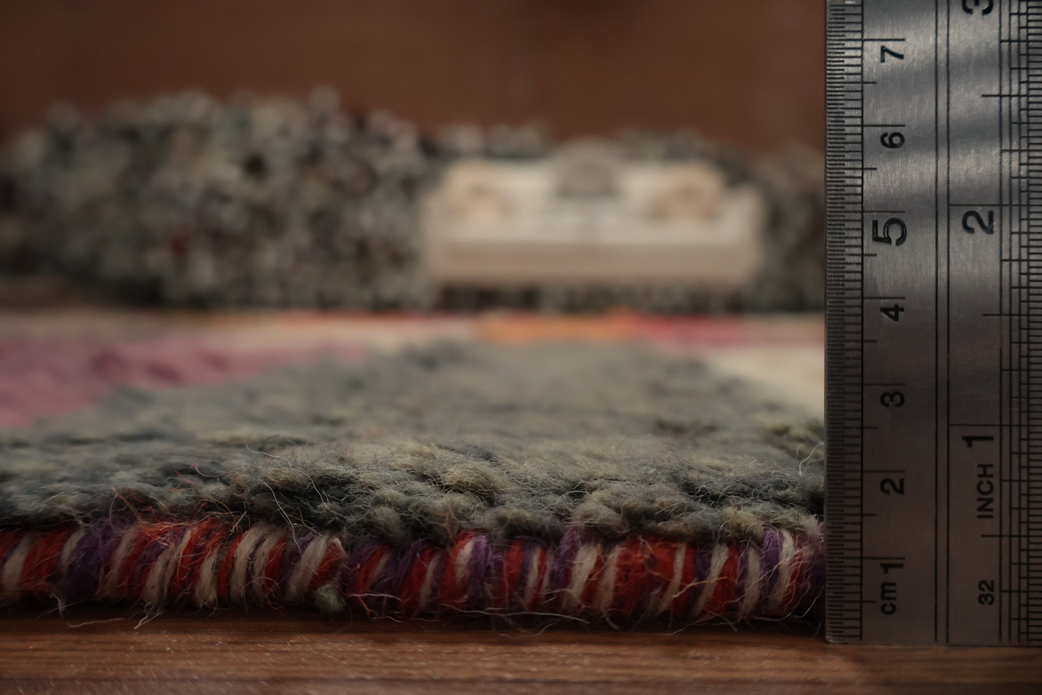 All-Over Plush Moroccan Living Room Area Rug 8x11