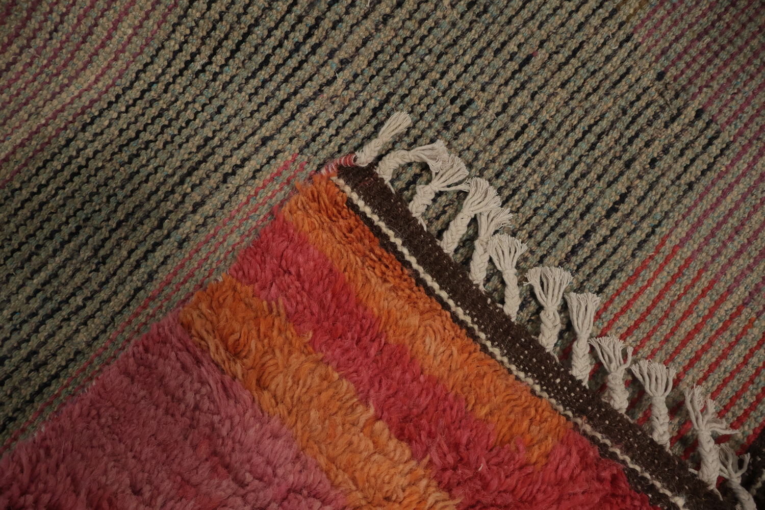 All-Over Plush Moroccan Living Room Area Rug 8x11