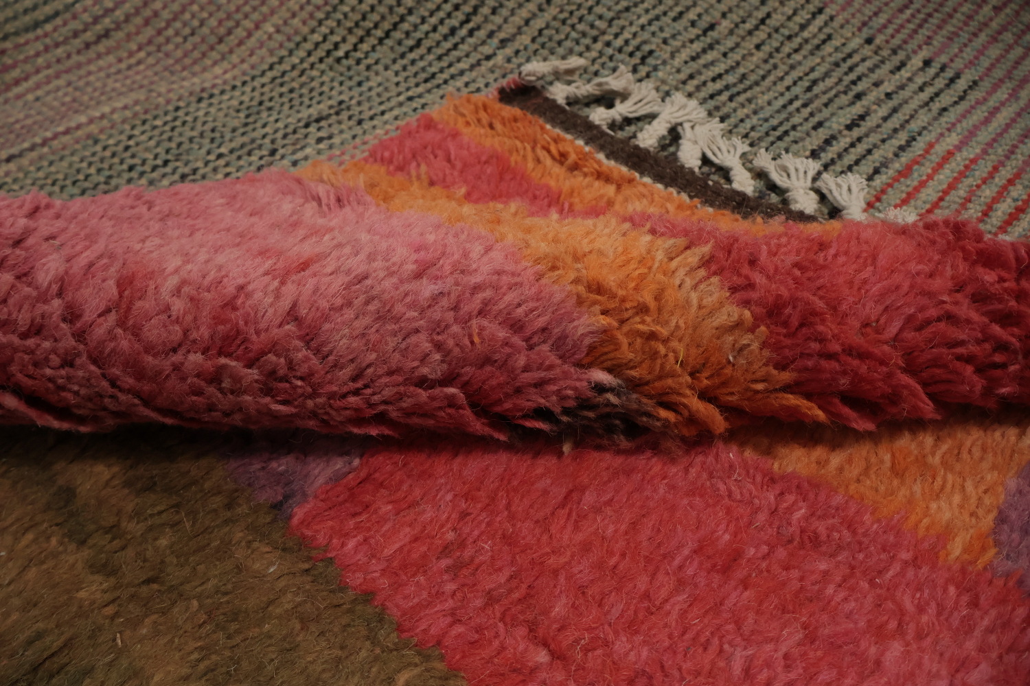 All-Over Plush Moroccan Living Room Area Rug 8x11