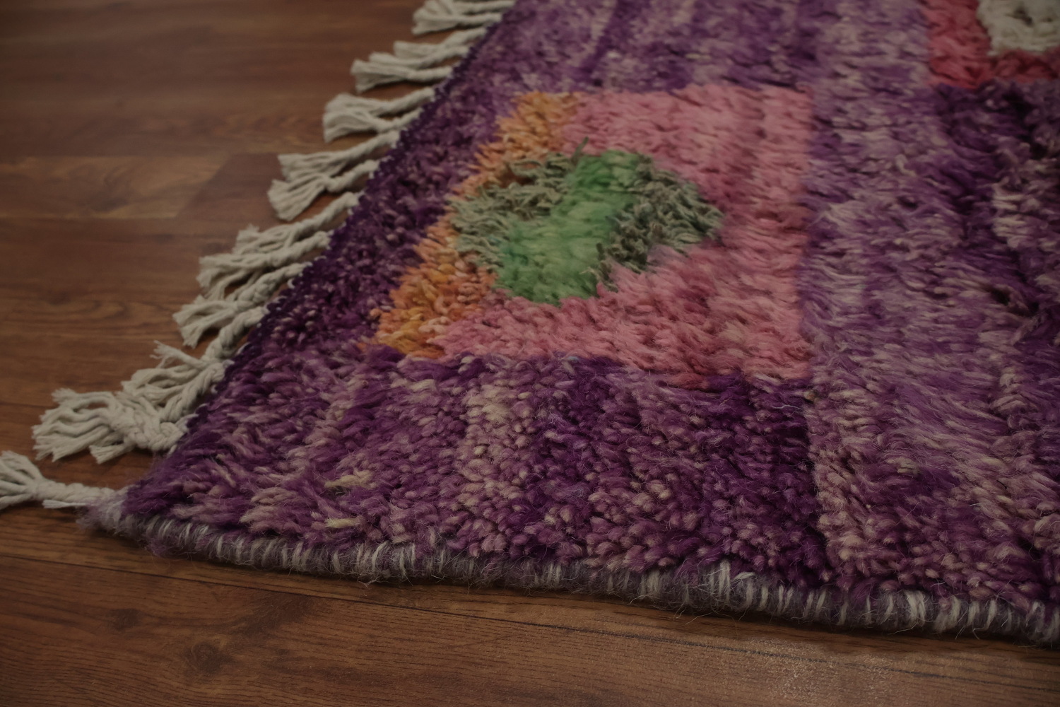 Purple Tribal Moroccan Oriental Large Rug 9x15