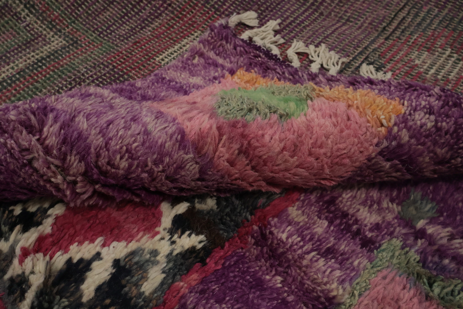 Purple Tribal Moroccan Oriental Large Rug 9x15