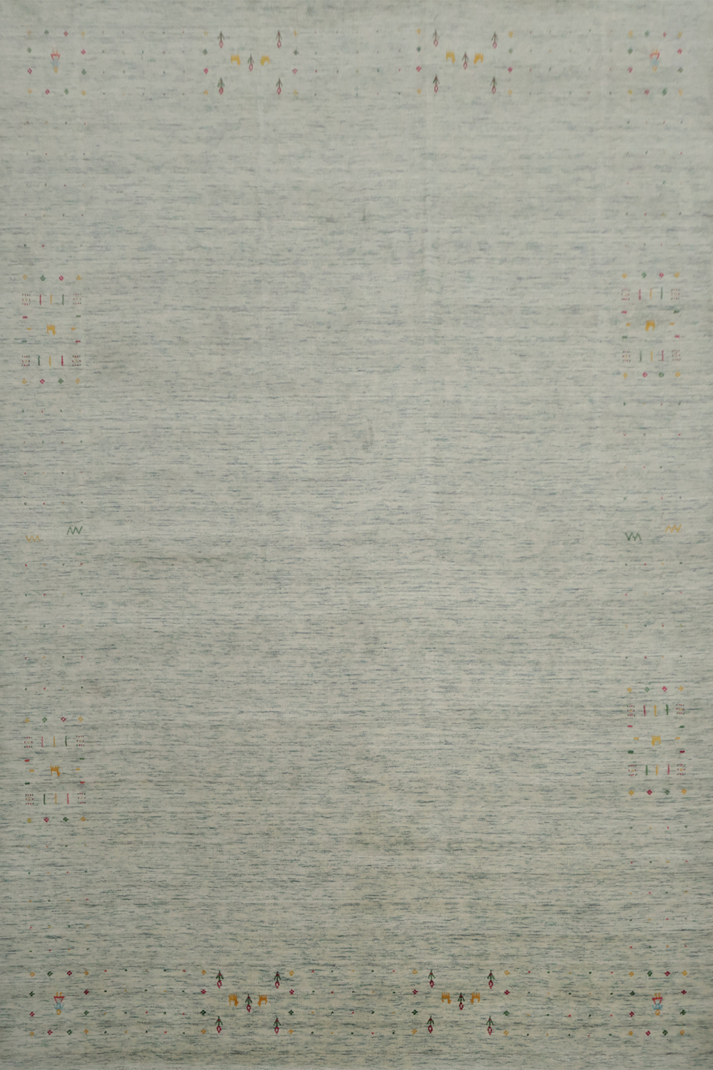 Sleek Gabbeh Large Area Rug 9x12 Featuring Minimalistic Details
