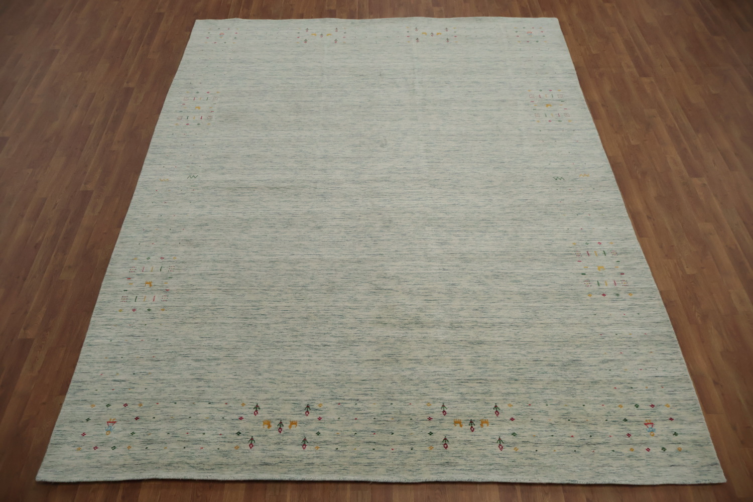 Sleek Gabbeh Large Area Rug 9x12 Featuring Minimalistic Details