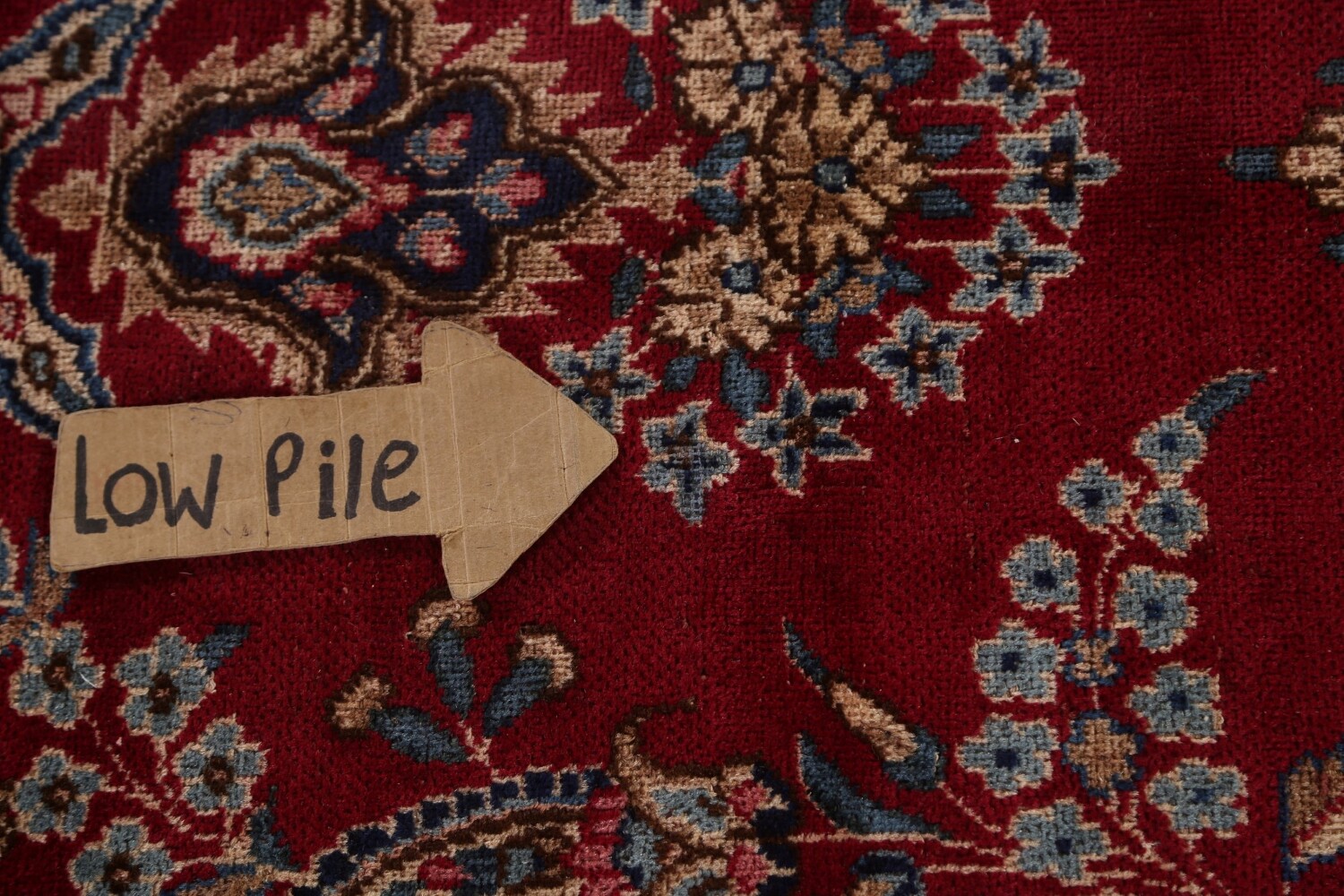 Antique Vegetable Dye Yazd Persian Area Rug 8x12