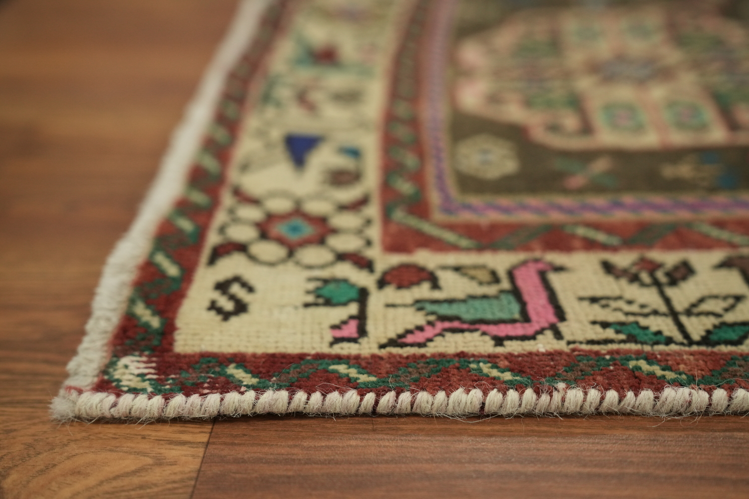 Tribal Geometric Shiraz Persian Rug 5x7
