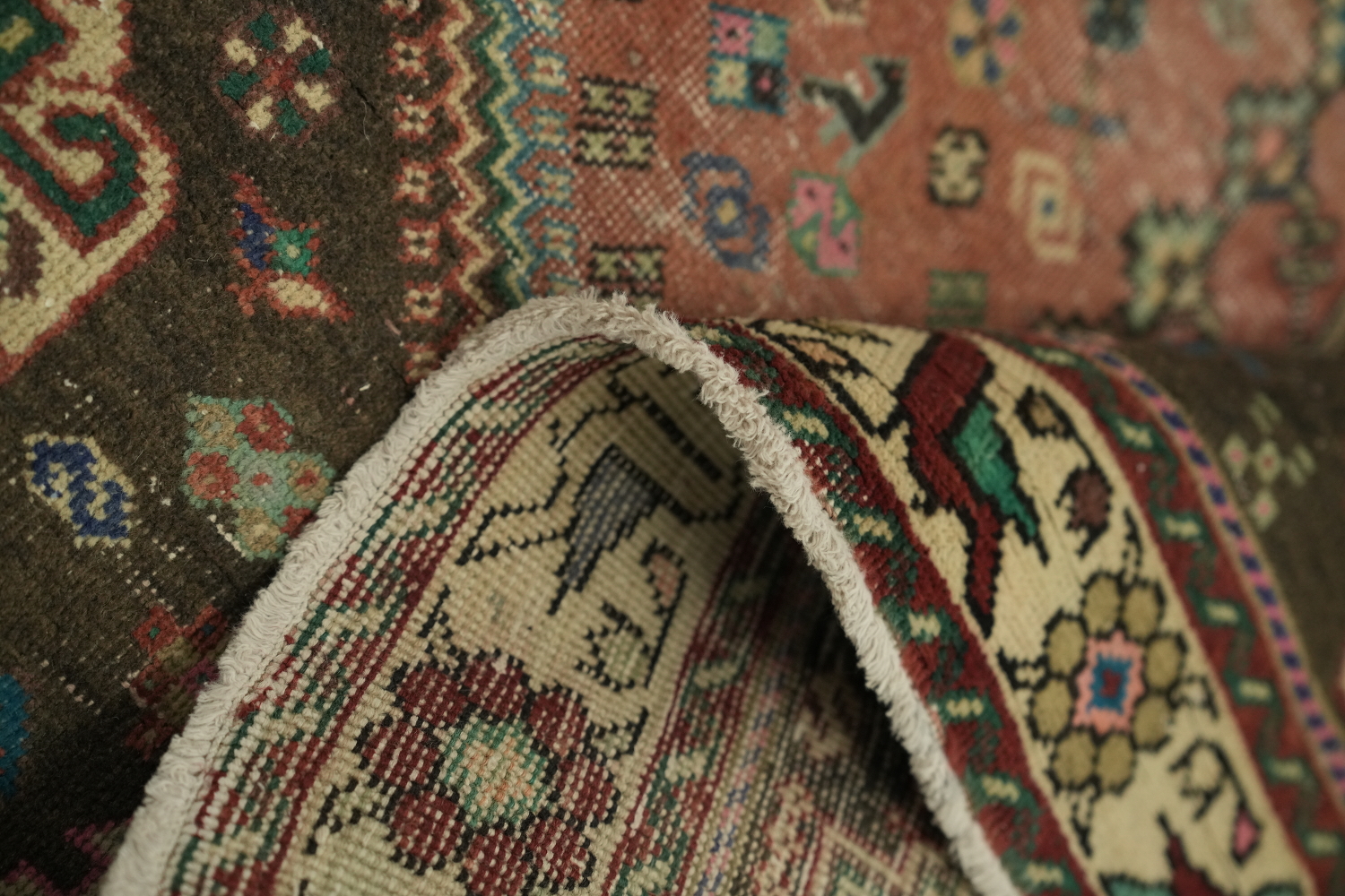 Tribal Geometric Shiraz Persian Rug 5x7
