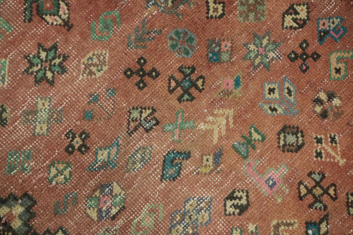 Tribal Geometric Shiraz Persian Rug 5x7