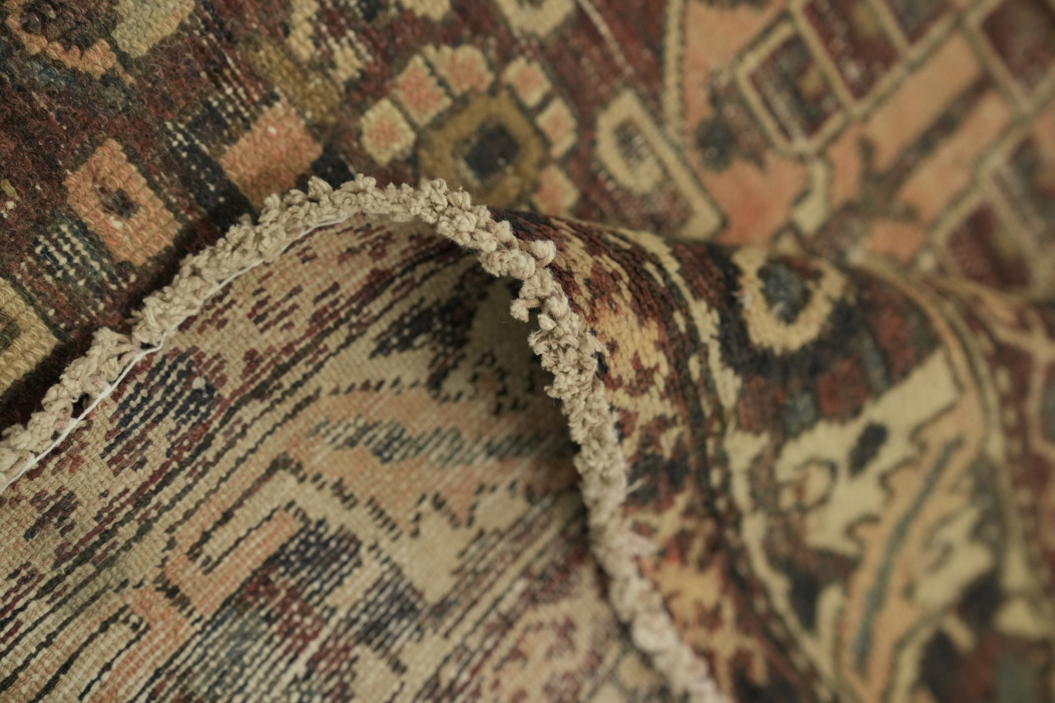 Distressed Bakhtiari Persian Area Rug 5x10