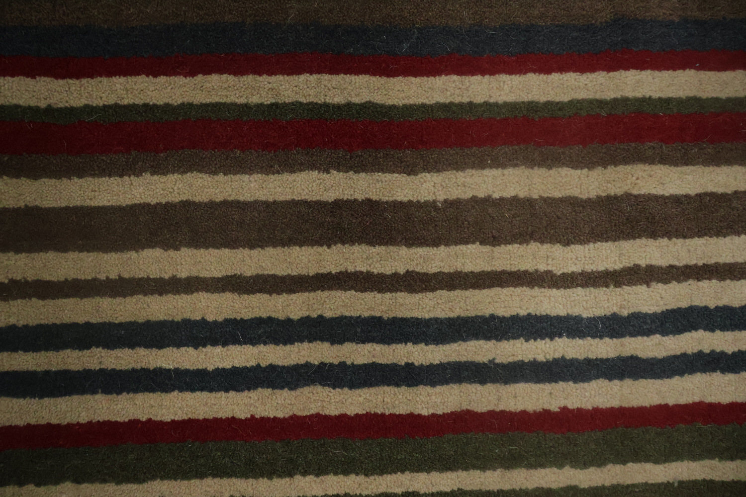 Striped Gabbeh Oriental Area Rug 5x8