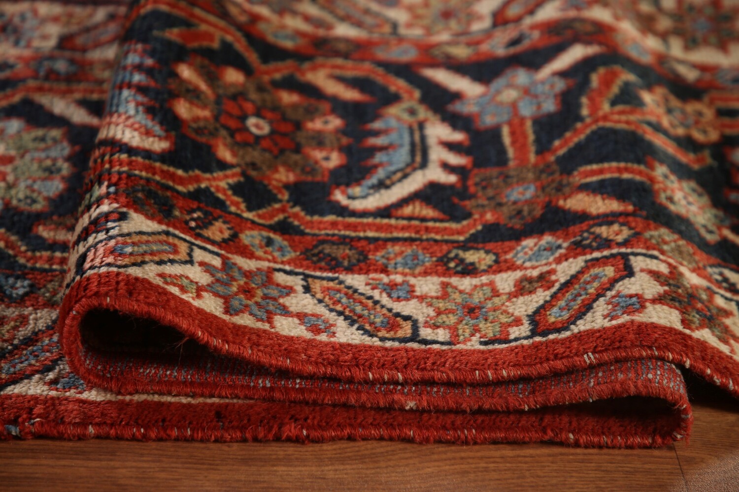 Pre-1900 Vegetable Dye Sultanabad Ziegler Persian Rug 12x17