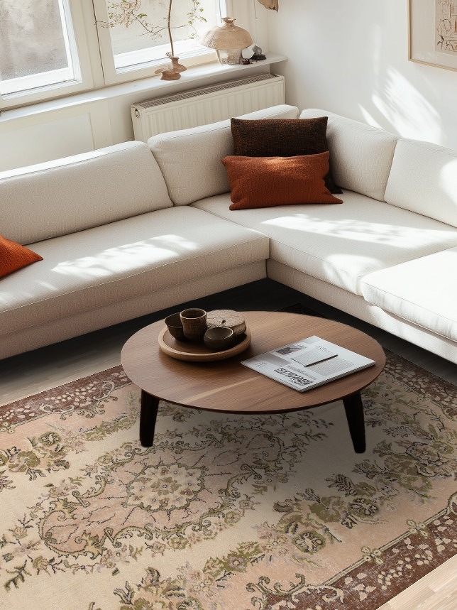 Handmade Floral Sparta Turkish Area Rug 6x10