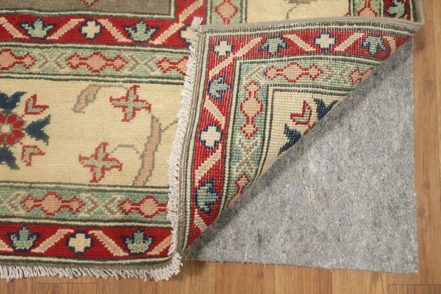 Handmade Red Kazak Oriental Area Rug 7x10