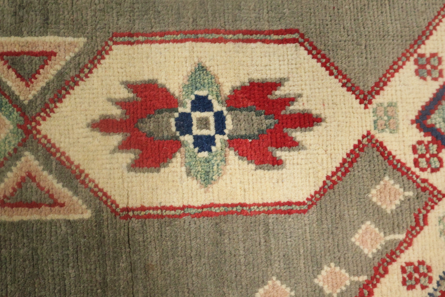 Handmade Red Kazak Oriental Area Rug 7x10