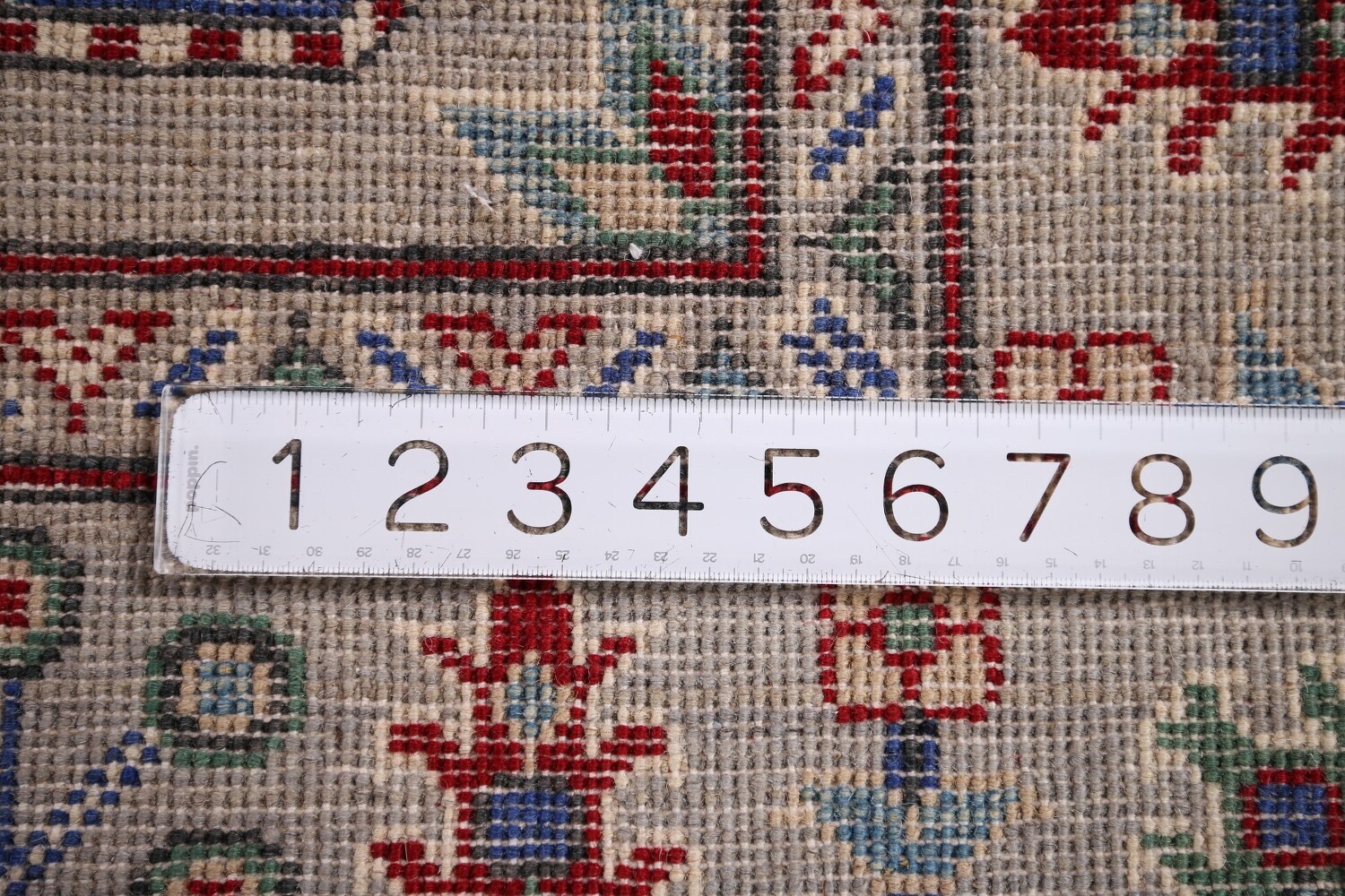 Handmade Kazak Oriental Runner Rug 3x13