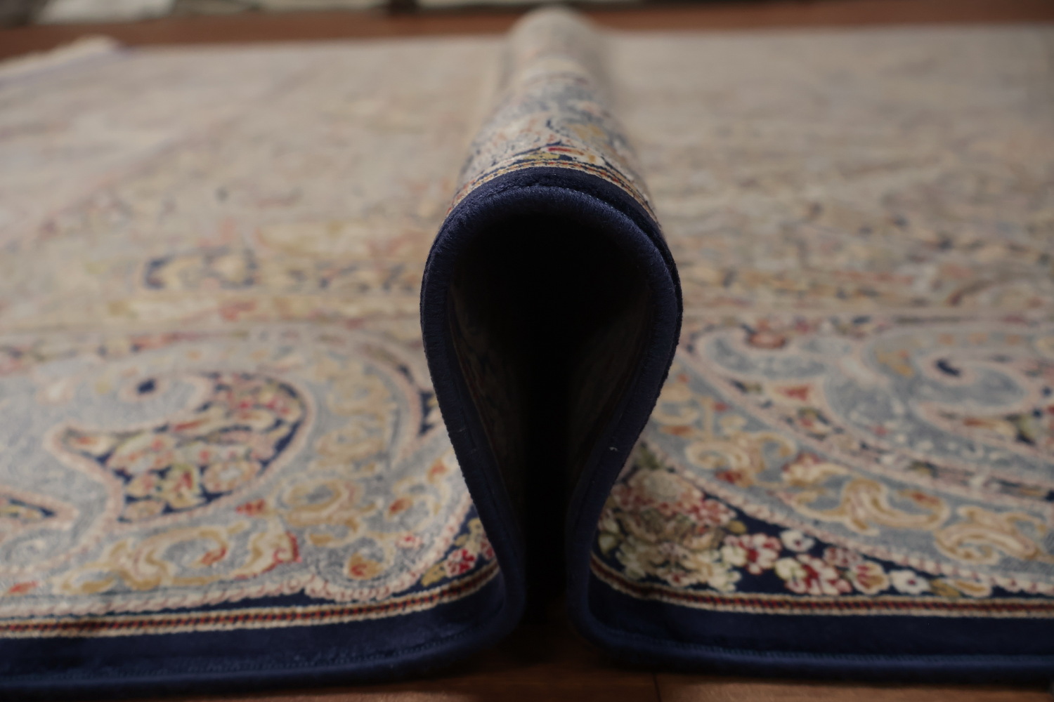 Elegant Handcrafted Qum Area Rug 7x10 with Timeless Classic Design