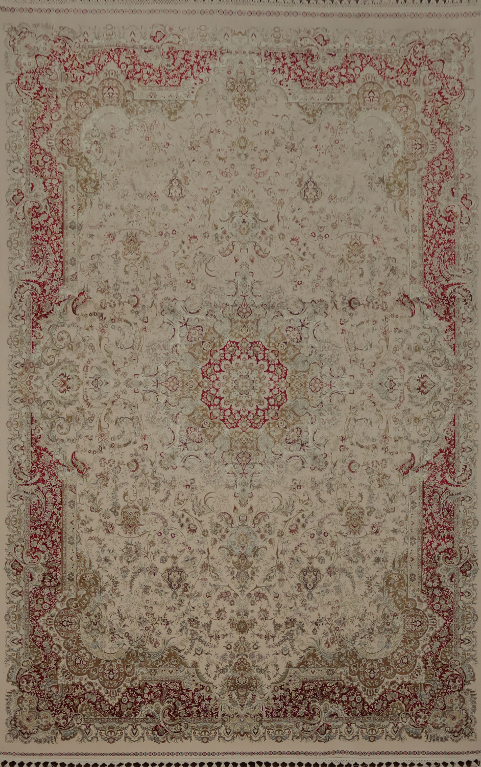 Traditional Elegance Qum Area Rug 7x10 for Home Decor