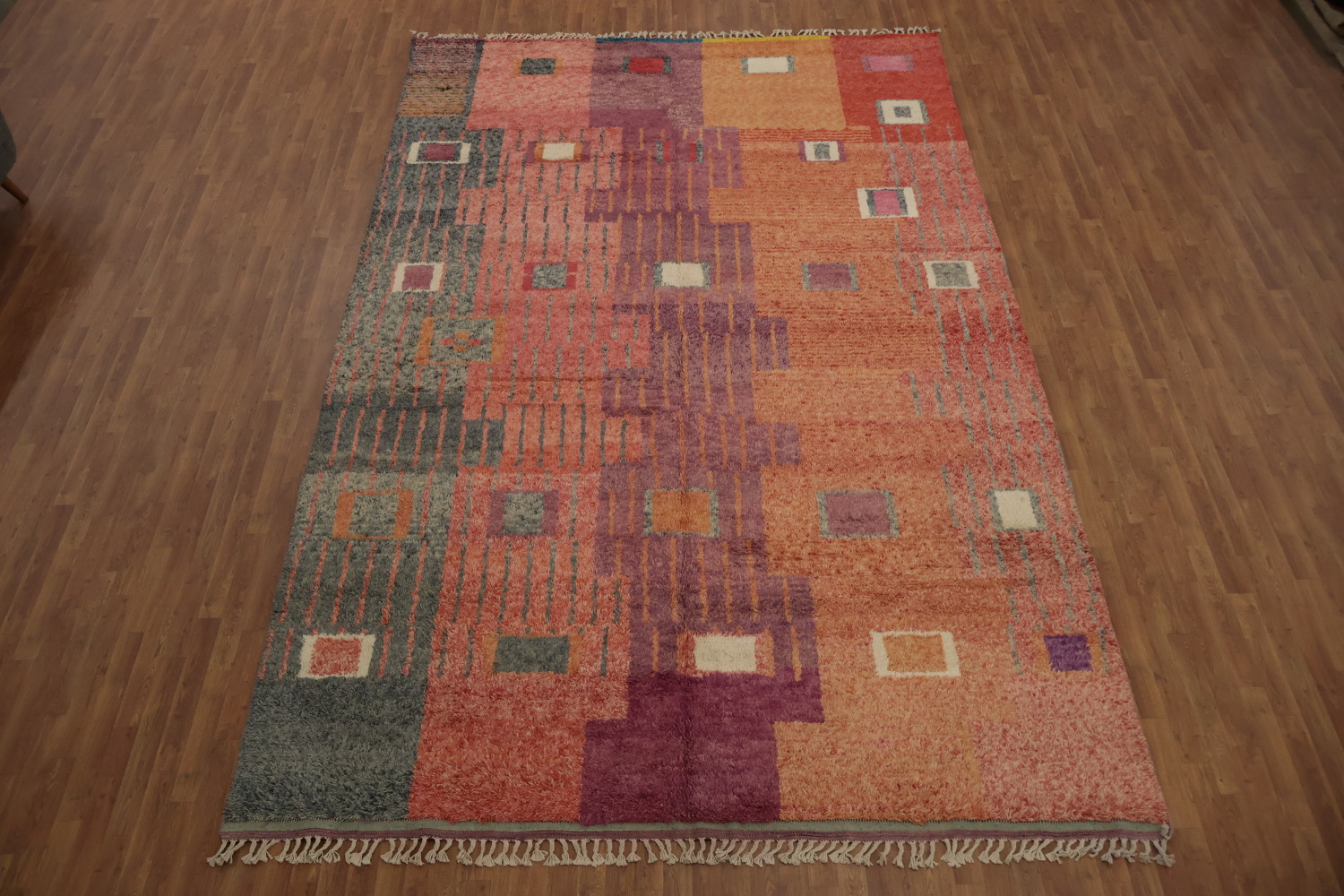 Colorful Moroccan Large Area Rug 9x14 Adding Artistic Flair to Your Home