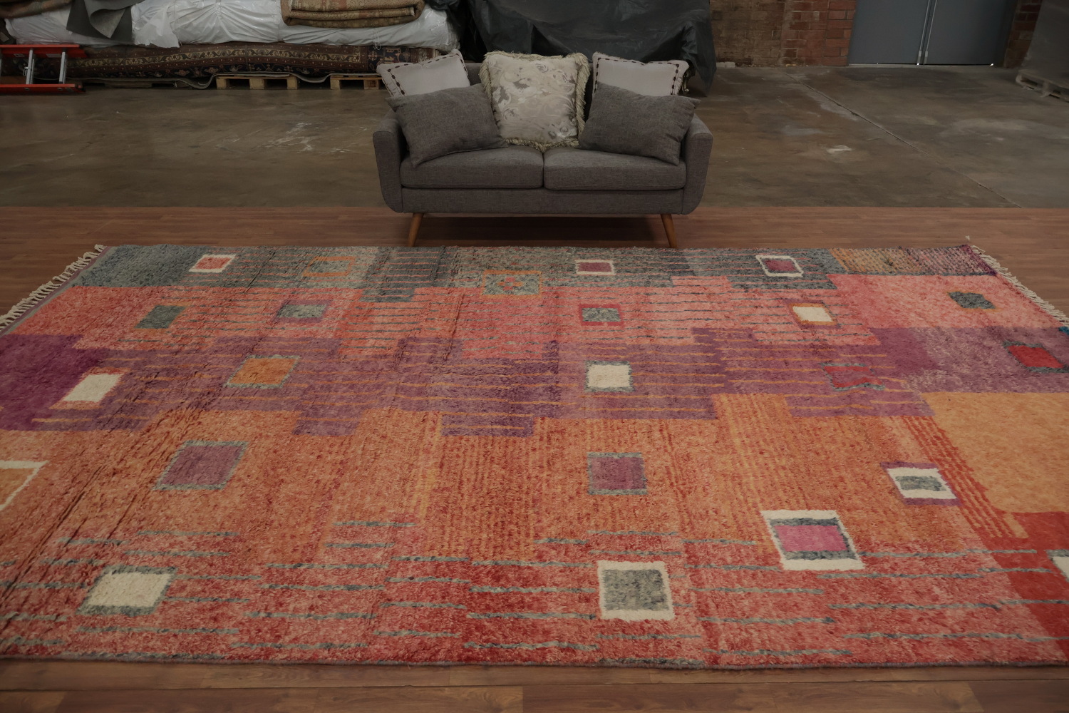 Colorful Moroccan Large Area Rug 9x14 Adding Artistic Flair to Your Home