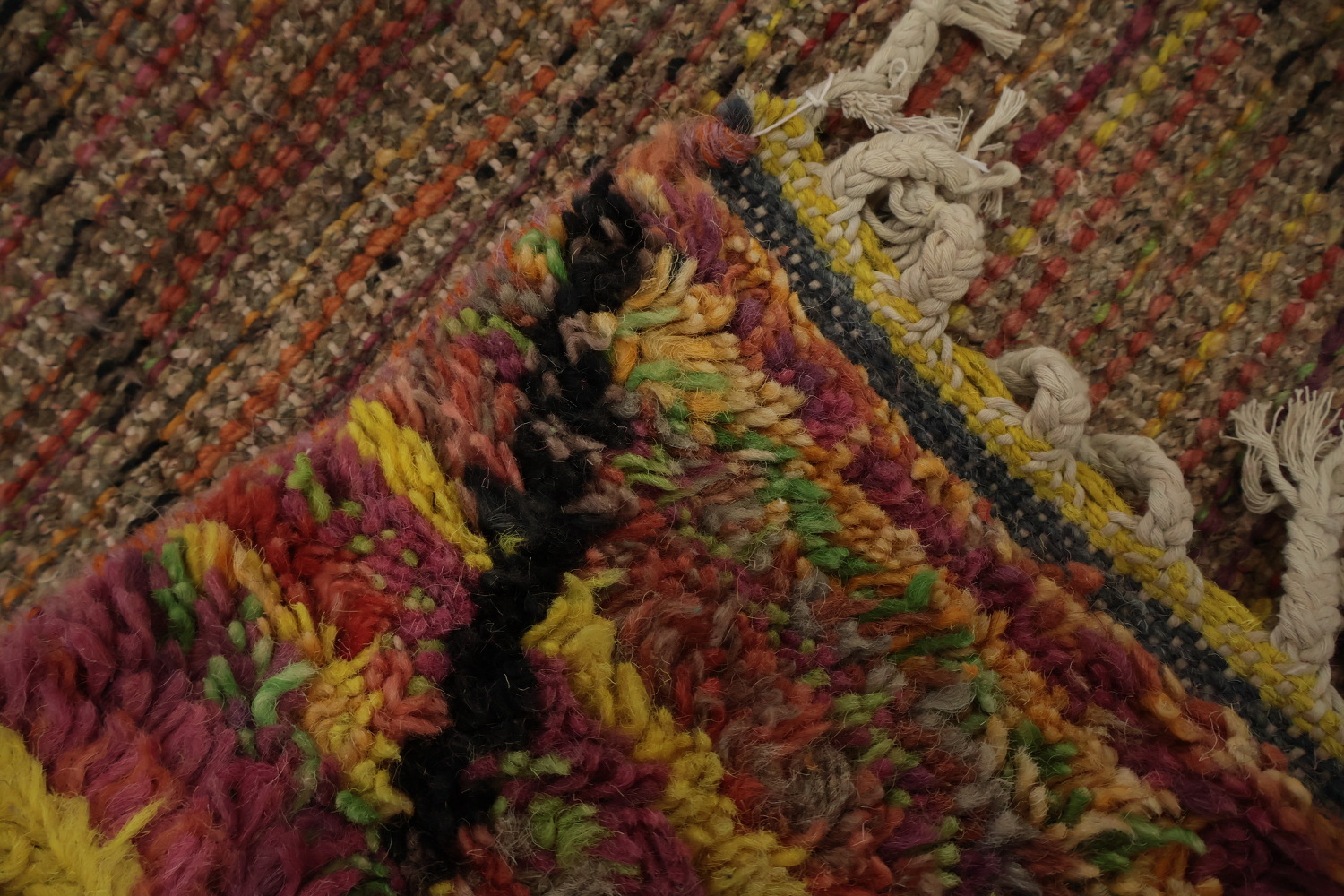 Trellis Wool Moroccan Oriental Area Rug 5x9