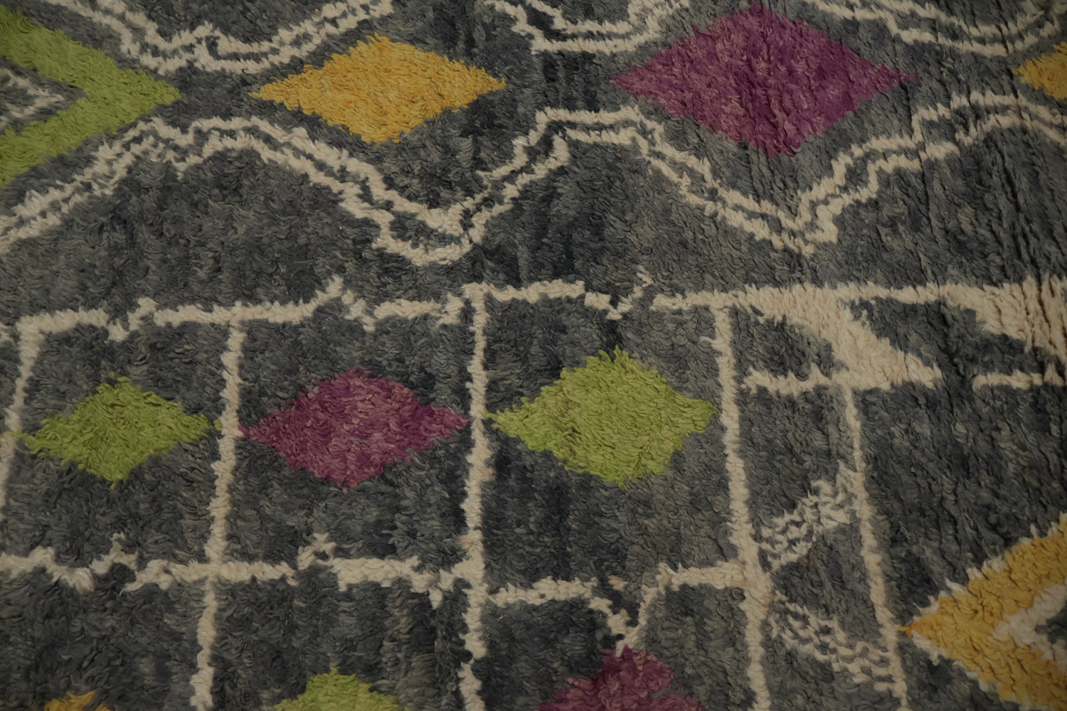 Geometric Plush Moroccan Oriental Area Rug 7x10