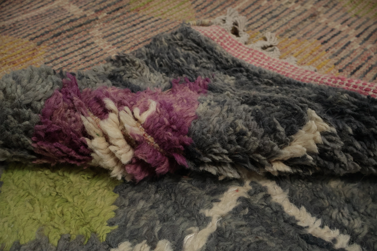 Geometric Plush Moroccan Oriental Area Rug 7x10