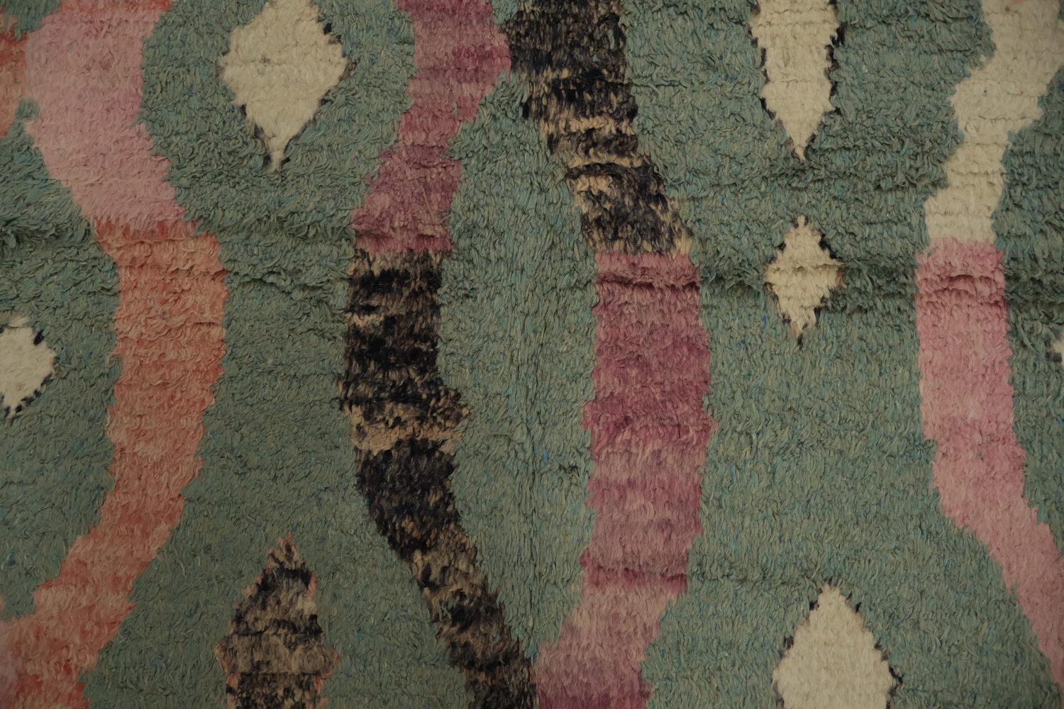 Handmade Wool Moroccan Oriental Area Rug 6x11