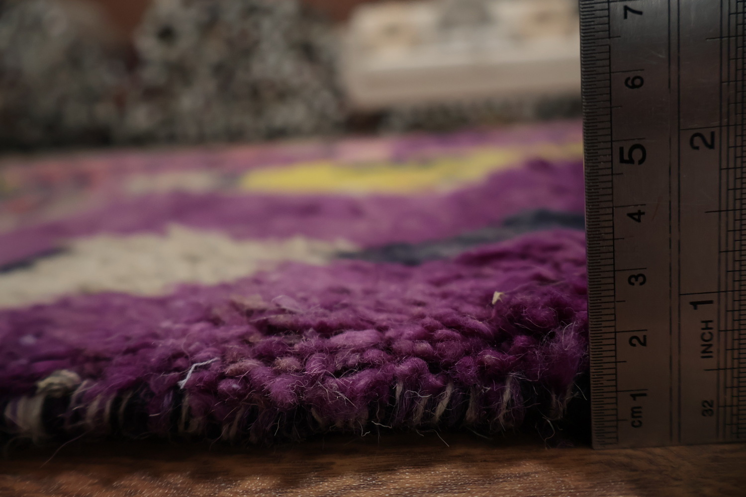 Chic and Artistic Plush Moroccan Area Rug 6x10 to Brighten Up Any Space