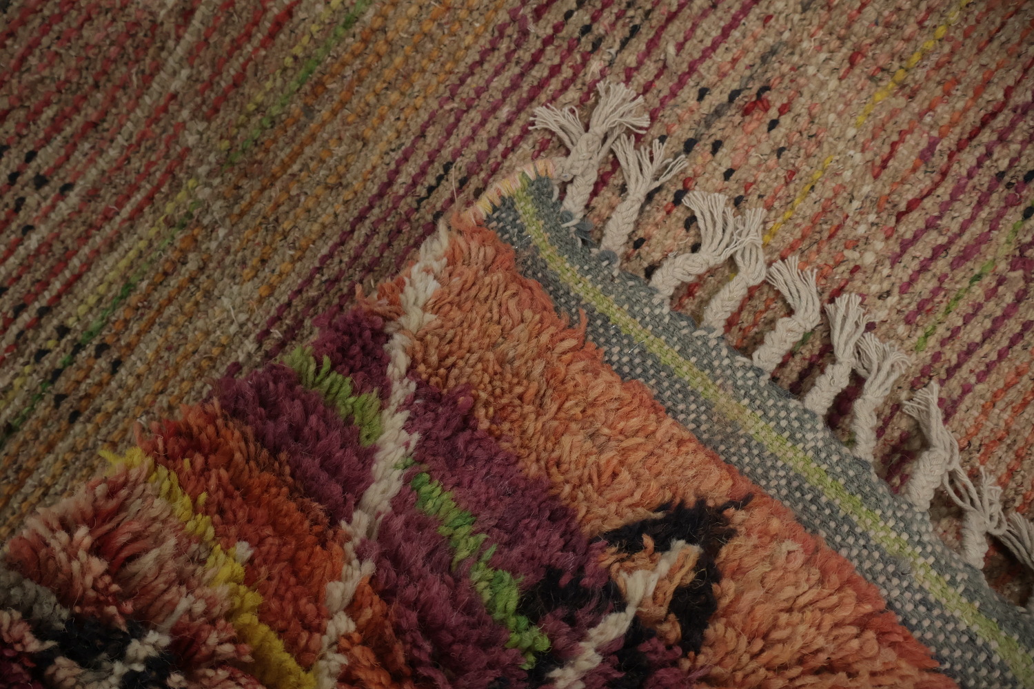 Colorful Trellis Moroccan Oriental Area Rug 5x9