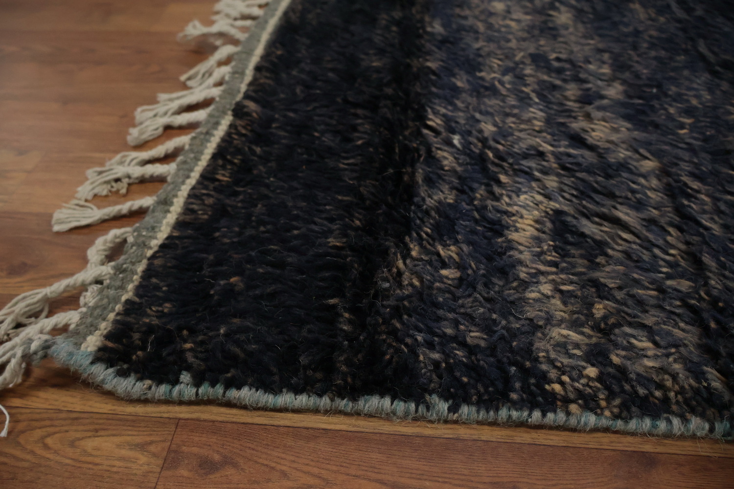 Geometric Plush Moroccan Wool Area Rug 8x10