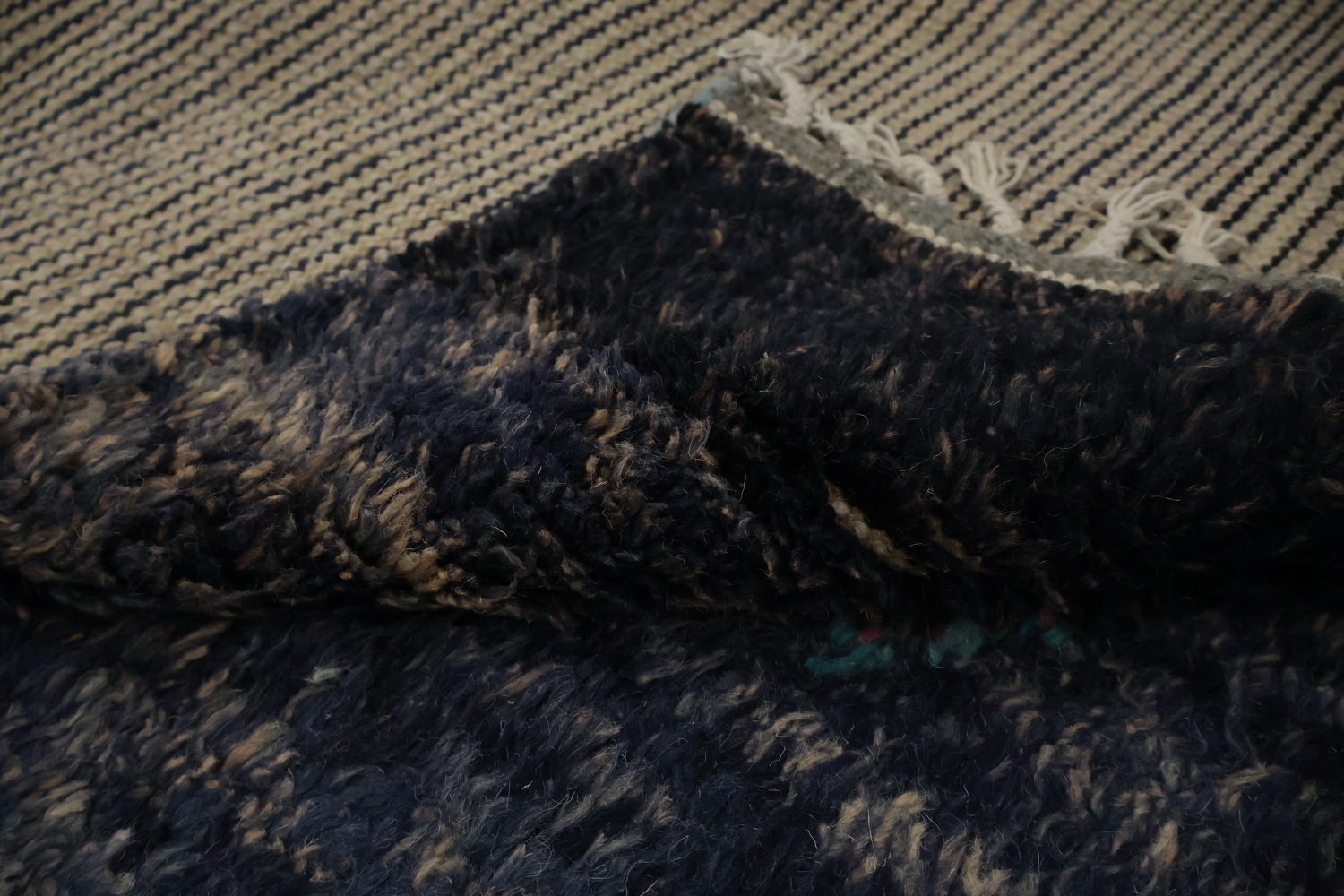 Geometric Plush Moroccan Wool Area Rug 8x10