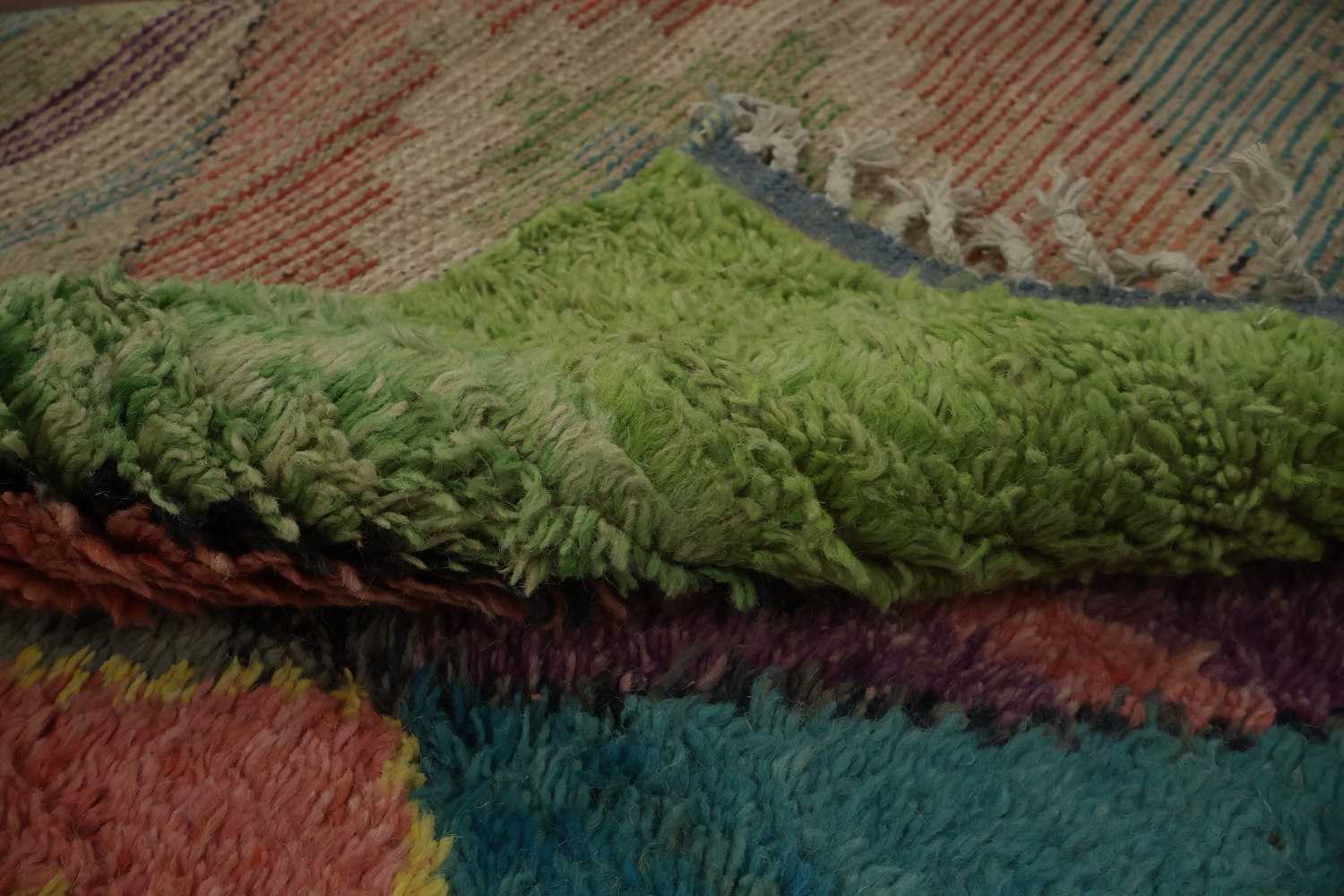 Colorful Trellis Plush Moroccan Oriental Area Rug 9x12