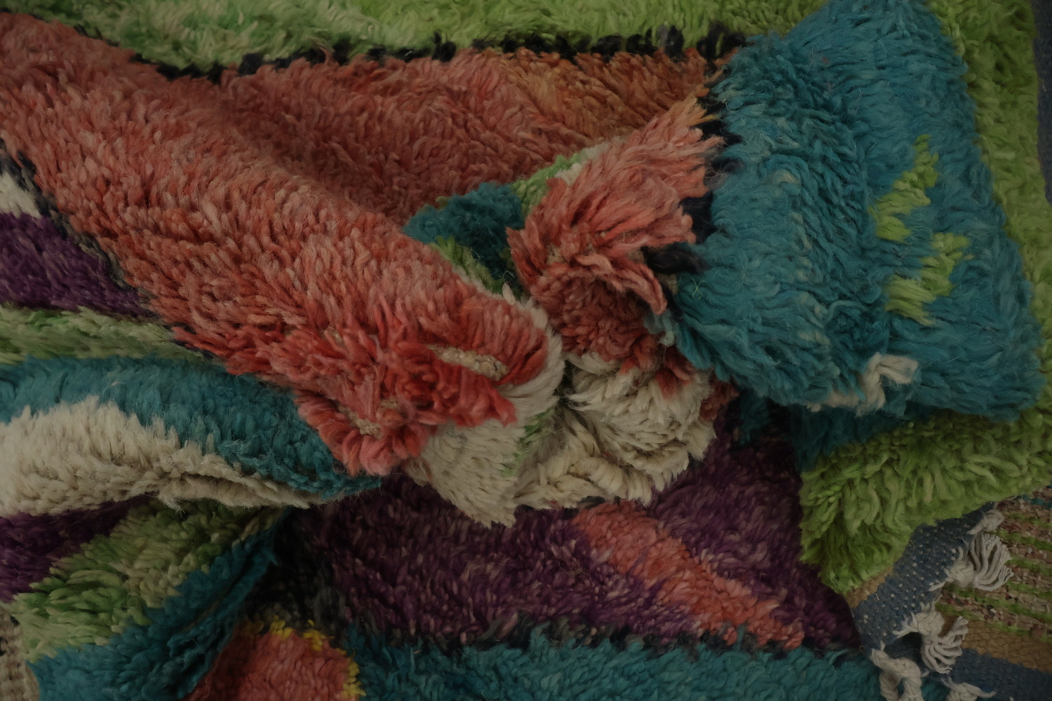 Colorful Trellis Plush Moroccan Oriental Area Rug 9x12