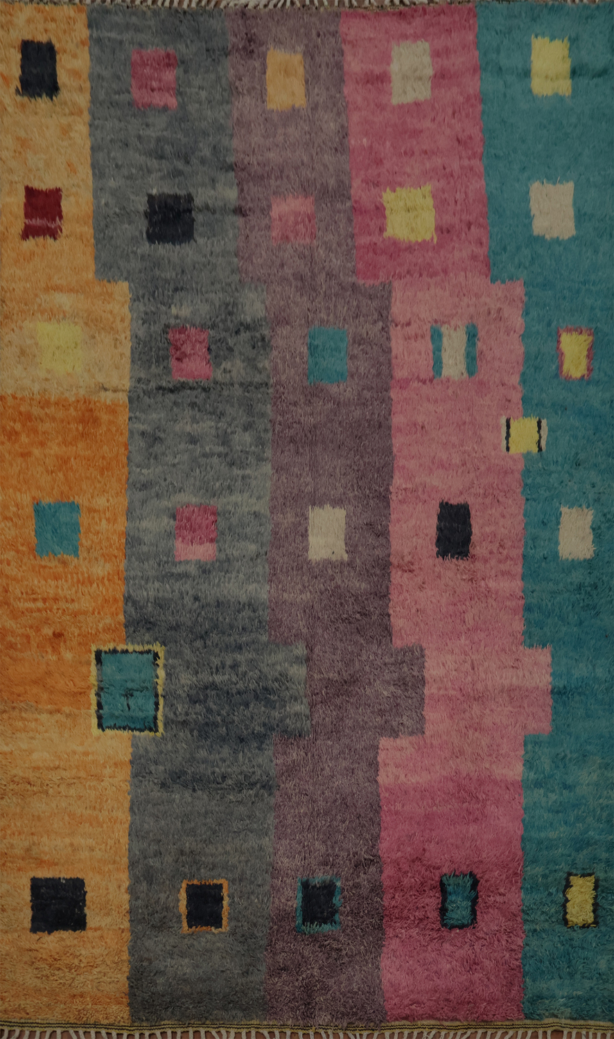 Geometric Moroccan Oriental Area Rug 7x10